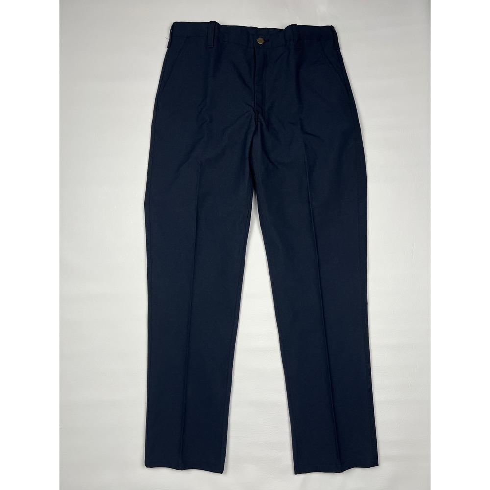 Workrite FR Nomex NFPA 2112 Pants Mens 35x34 Navy Blue HRC 1 Workwear